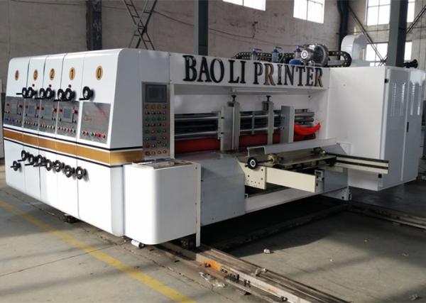 Buy cheap full automatic flexo printer slotter die cutter carton box machine from wholesalers