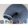 Buy cheap 10M PVC Coated Fiberglass Fabric HVAC Flexible Air Ducting 150MM Diameter from wholesalers