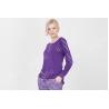 Buy cheap Fashionable Violet Womens Pyjama Sets Long Sleeve Top Australian Design from wholesalers