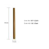 Buy cheap Eco Friendly Smoothie Bamboo Drinking Straws BPA Free 15cm from wholesalers