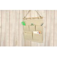 Buy cheap Canvas Fabric Hanging Travel Organizer Bag Two Layer Customized Size product