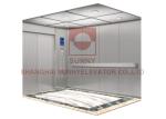 1600KG Hospital Passenger Elevator Mirror Stainless Steel Medical Bed Lift 1.75m