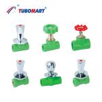 20 - 110mm Plastic PPR Stop Ball Valve Hot And Cold Water Supply Stop Valve