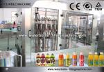 Tea Beverage Filling Machine Monoblock Juice Production Line 10000 - 12000BPH