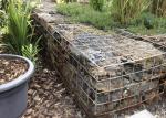 Green Pvc Coated Rectangle Retaining Wall Gabion Baskets As Garden Decoration