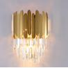 Buy cheap Bedside Livingroom Decoration LED Sconce Lamp Bathroom Home Light Crystal Golden Wall Light(WH-OR-152) from wholesalers