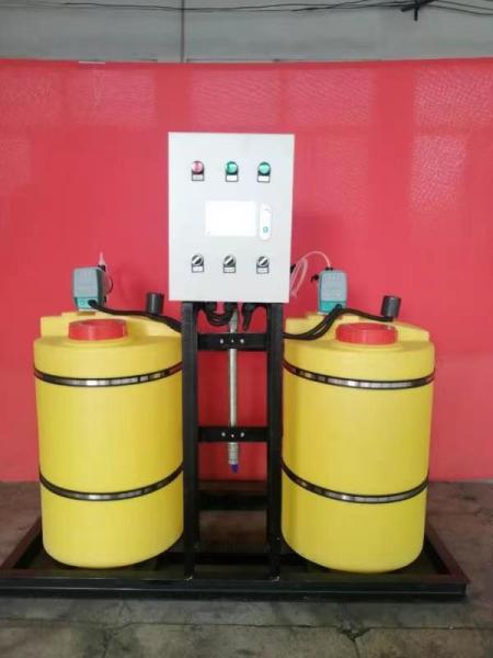 Buy cheap Low Noise Stainless Steel Polyethylene Automatic Chemical Dosing Unit For Water Treatment from wholesalers