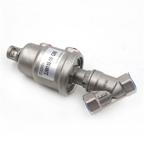 Buy cheap CE ISO9001 Stainless Steel Angle Valve , Double Acting Piston Actuated Valve from wholesalers