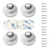 Buy cheap Set Of 4 High Quality 1 Inch Self-Adhesives Swivel Stainless Steel Roller Furniture Caster from wholesalers