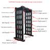 Buy cheap M- Scope Portable Fold Walk Through Metal Detector Door Frame , Security Detection door from wholesalers