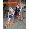 Buy cheap Crochet Barefoot Sandals, Nude shoes, Foot Jewelry, Beach Wedding, Sexy Anklet , Bellydance,Beach Footwear from wholesalers
