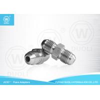 Buy cheap Hydraulic JIC Male 37° Cone Flare Fittings , Hydraulic Hose Adapter Fittings product