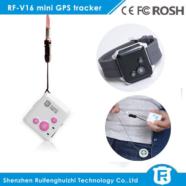 Buy cheap Cheap mini children gps tracker for kids keychain locator from wholesalers