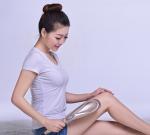 Classical Red Light Electric Body Massager , Shiatsu ABS Cover Hand Massage