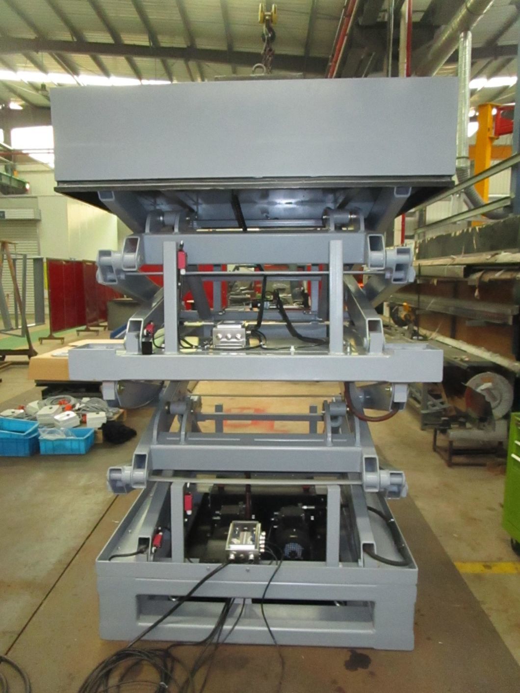CE Certificate Hydraulic High Lift Table Scissor Type Lift Table for Goods
