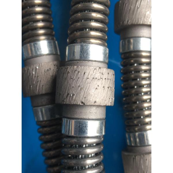 Vacuum Brazed Wire Beads for Granite Marble Quarry Cutting in Brazil Diamond Beads