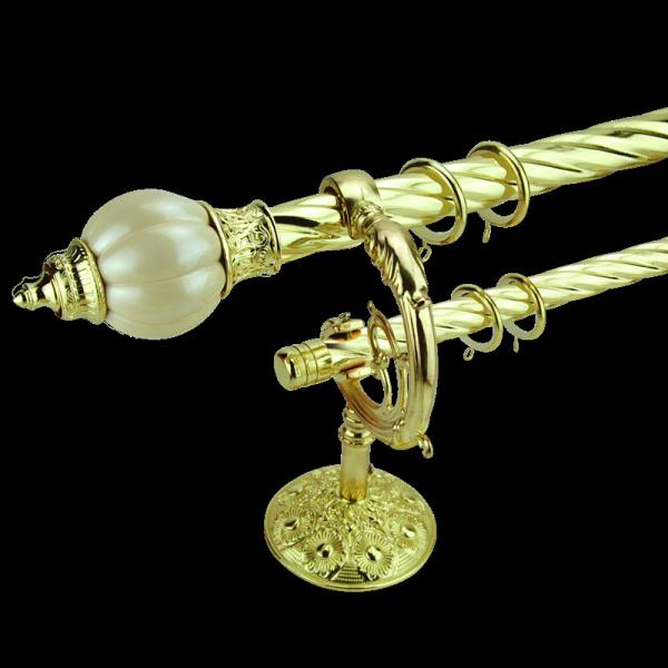 Buy cheap Morocco 1.5m Crystal 3m Pipe Curtain Rods Set For Bedroom from wholesalers