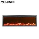 Insert Removable Glass Electric Fireplace Heater Freestanding 80inch