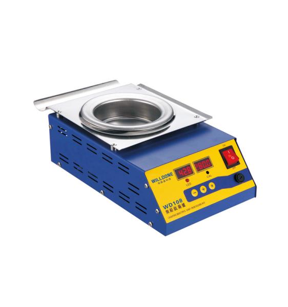 Buy cheap Round Lead Free Dip Soldering Pot Titanium Material 500W 2.0KG Melting Capacity from wholesalers