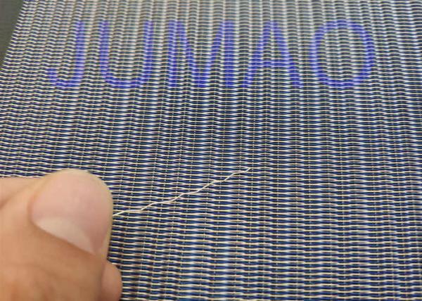 Buy cheap Impact Resistance And Fireproof Laminated Safty Glass Metal Wire Mesh Fabric from wholesalers