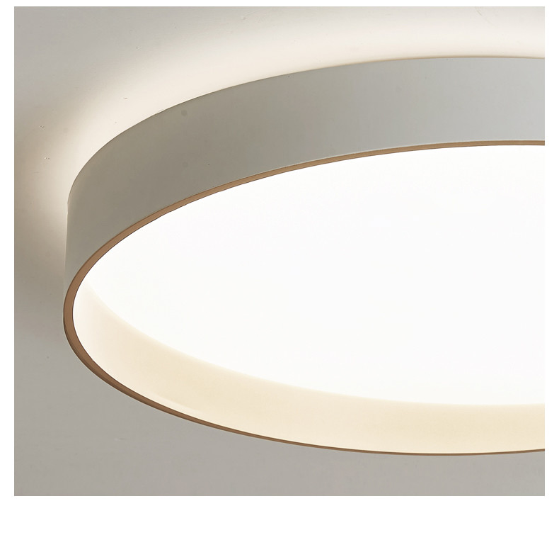 Nordic Creative Round Recessed Led Ceiling Lights Modern Minimalist Living Room Bedroom Light（WH-MA-234）