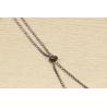 Buy cheap nonirritable rhinestone necklace chain 49in Length For Multiusage from wholesalers