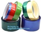 Green Polyester Silicone Adhesive Electroplating Tape Heat Resistant PET Powder