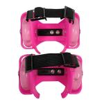 YOBANG Pink girls Heel Wheel Skates Jet Wheelies for Shoes Adjustable Heel