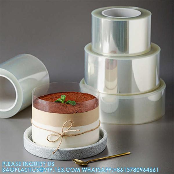 Buy cheap Kitchen Tools Bakeware Decoration Mousse Cake Decoration Tools Baking Desserts Cake Surround Cake Collar Wrap from wholesalers