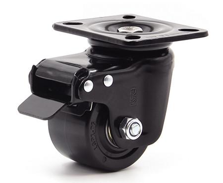 Buy cheap Nylon 75mm Industrial Swivel Casters Wheels With Brake 700kg from wholesalers