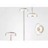 Buy cheap Modern Wall Indoor Led Bedside Hotel Gold Small Glass Wall Lamp from wholesalers