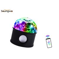 Buy cheap 1200mAh Battery 6W Disco Light With Bluetooth Speaker For Party product