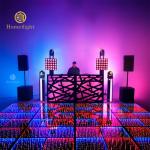 Wedding Disco Party Golden Starry Dance Floor Waterproof Starlit 3D Mirror Video