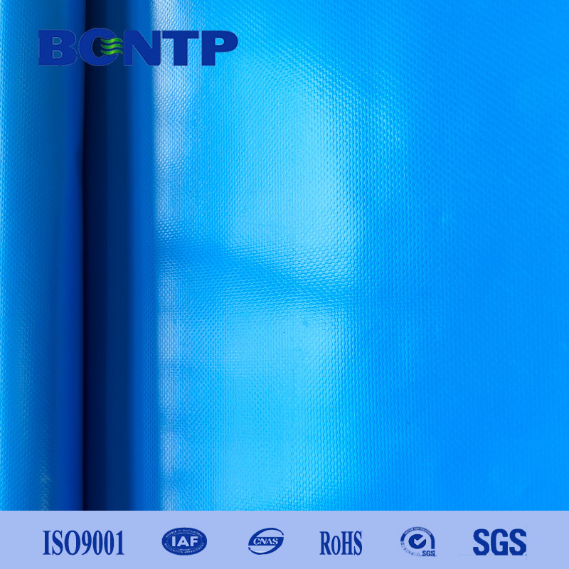 Fireproof PVC Coated Woven Fabric Polyester 0.6MM For Inflatable Products