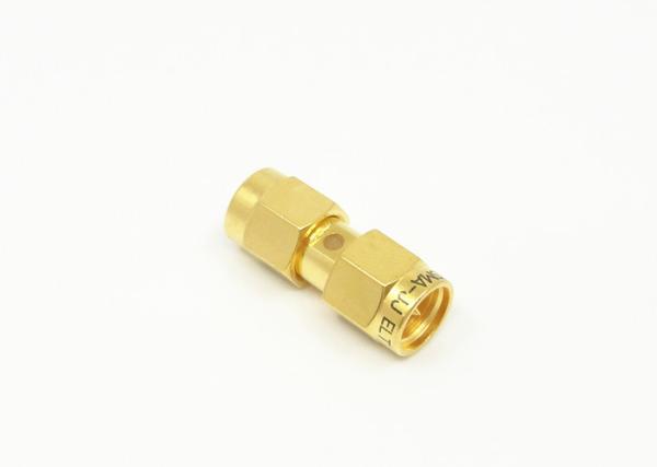 Buy cheap SMA Male to Male Adapter Gold Plated Brass RF Adapter for Communication from wholesalers