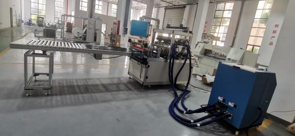 Buy cheap 220V Filter Production Equipment Lamination Paper Making Machine 30mm - 300mm Pleating Depth from wholesalers