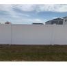 Buy cheap 1.8m Height Wooden Grain Rigid Vinyl Fence For Home Sercurity Vinyl Fence from wholesalers