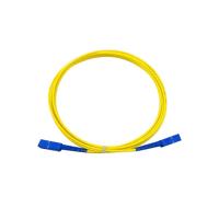 Buy cheap Yellow ST To ST Fiber Patch Cable G652D G657A1 , 3.0mm 0.9 mm Fiber Optic Jumper product