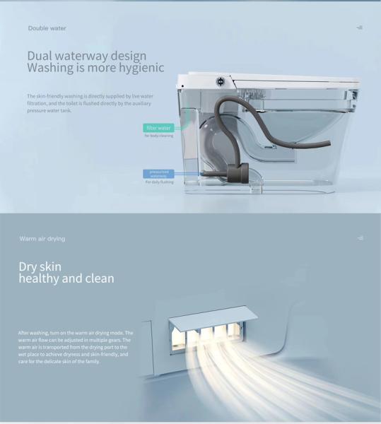 Buy cheap Japanese Style Smart Toilet Bidet Fully Automatic Inductive 680x405mm from wholesalers