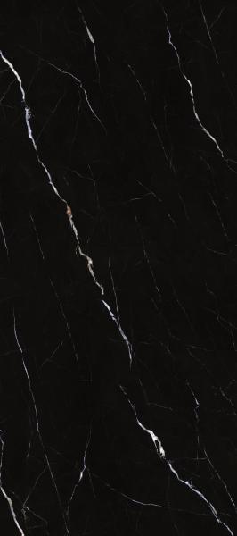 64"*144" Black And White Ceramic Floor Tile Marble Look Full Body Porcelain