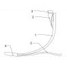 Buy cheap High Strength Full Carbon Fiber Products Medical Rehabilitation Foot Support from wholesalers