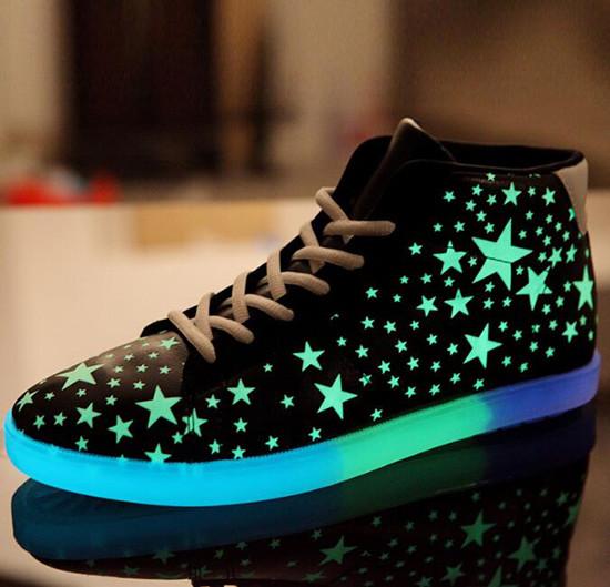 Buy cheap Simulation Light Up Shoes , Fluorescent Glow Simulation Led Sneakers For Adults from wholesalers
