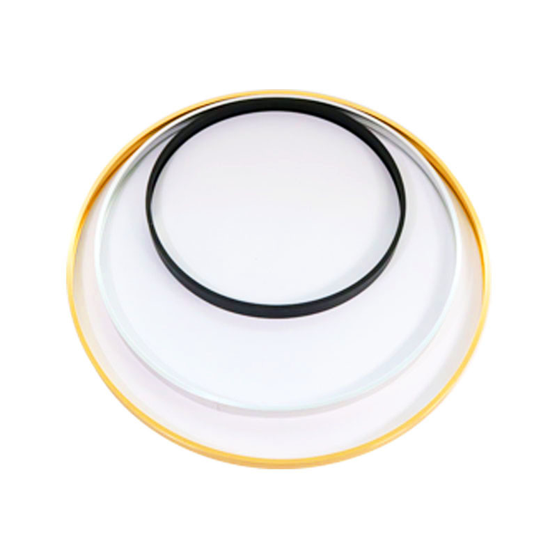 Wall Mounted Aluminium Mirror Frame Round Led Poster Photo Picture Circle Frame