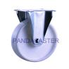 Buy cheap 5 Inch White PP Polypropylene Wheel Top Plate Fixed Rigid Industrial Castors from wholesalers