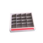Hospital Emergency Trolley Luxurious ABS Plastic Drawer Cart With Wheels