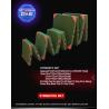 Buy cheap 50cmx100cmx5cm 60cmx120cmx10cm PU+EVA Foam/ Oxford cloth Folding Gym Mat from wholesalers