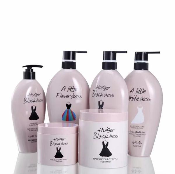 Buy cheap Pink PET Plastic Shampoo And Conditioner Bottles 125ml 350ml from wholesalers