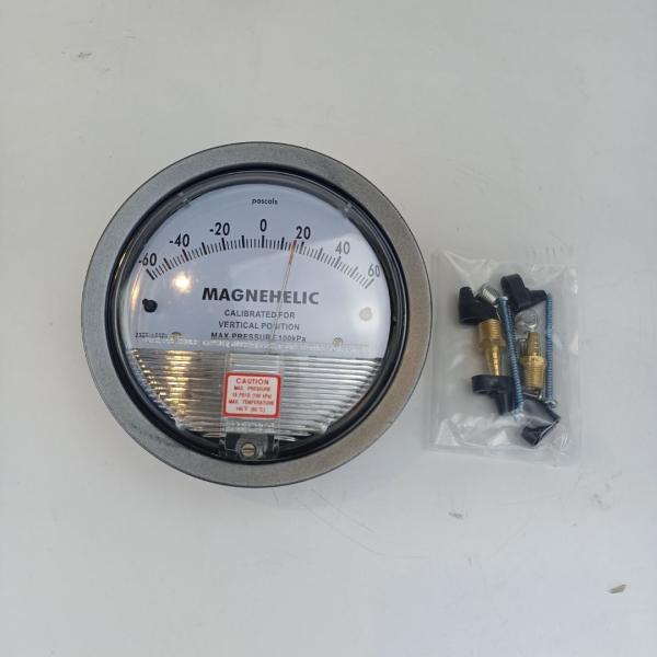Buy cheap 60pa Aluminium Micro Differential Air Pressure Gauge from wholesalers