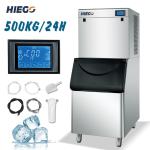 Air Cooling Automatic Ice Machine 500Kg Stainless Steel Commercial Ice Ball