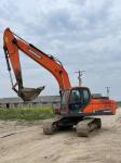 110kw 21ton Used Doosan Excavators Dx215 Doosan Wheeled Excavator